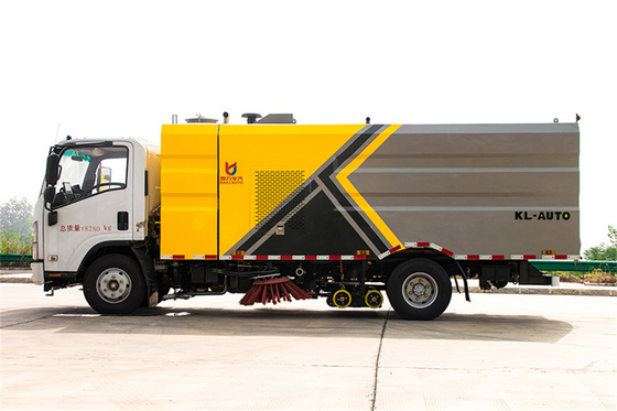 Isuzu KV100 115hp Eu 5 Road Sweeper Truck High Pressure For Dust Reduction