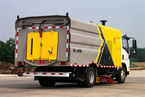 Isuzu KV100 115hp Eu 5 Road Sweeper Truck High Pressure For Dust Reduction