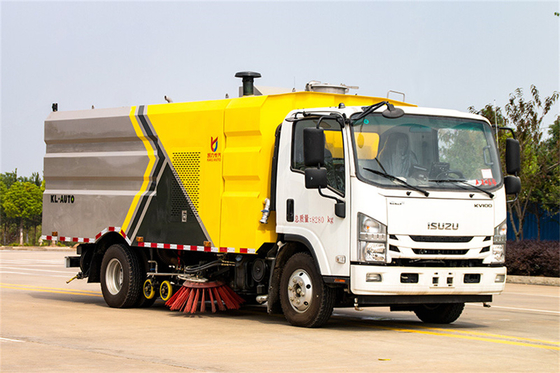Isuzu KV100 115hp Eu 5 Road Sweeper Truck High Pressure For Dust Reduction