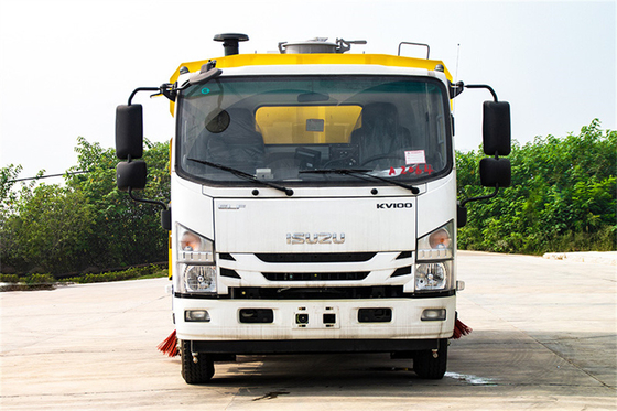 Isuzu KV100 115hp Eu 5 Road Sweeper Truck High Pressure For Dust Reduction