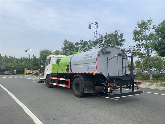 10 Cbm High Pressure Road Washing Truck 5-15km/H Cleaning Speed