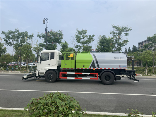 10 Cbm High Pressure Road Washing Truck 5-15km/H Cleaning Speed