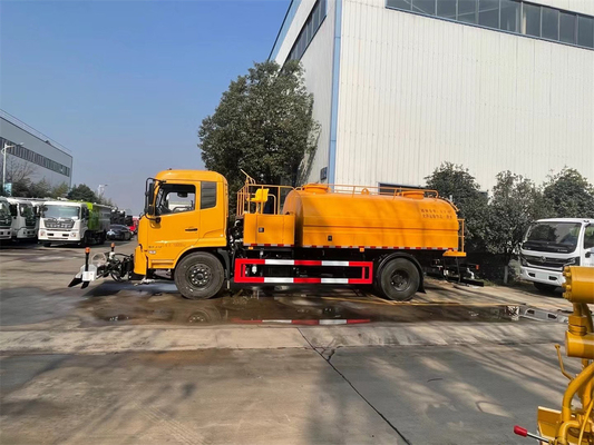 Dongfeng 10m3 Tank Road Washing Truck Safe And Hygienic Vehicle