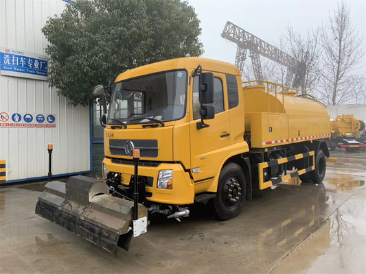 Dongfeng 10m3 Tank Road Washing Truck Safe And Hygienic Vehicle