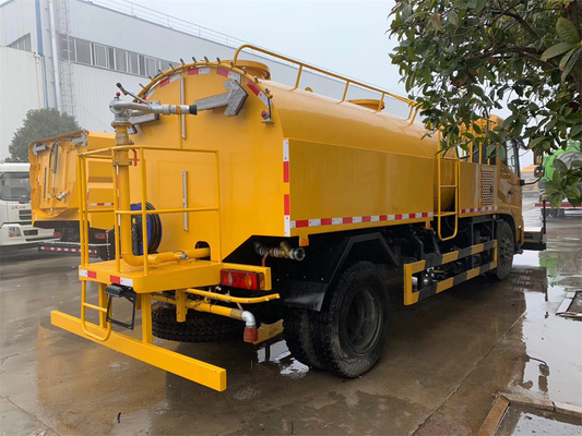 Dongfeng 10m3 Tank Road Washing Truck Safe And Hygienic Vehicle