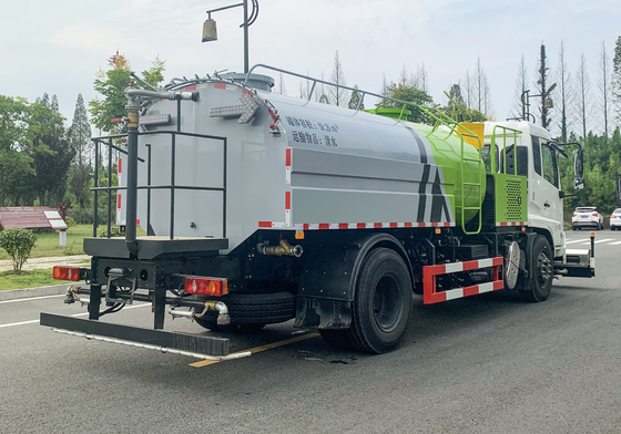 Effective Mechanical Sweeper Truck High Pressure Cleaning Truck 7 Tons