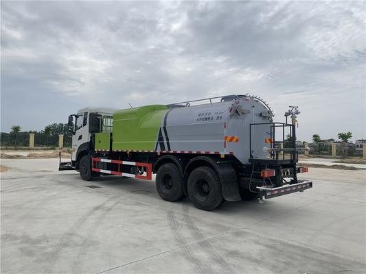 Chinese Dongfeng Truck Mounted Road Sweeping Machine 6x4 20cbm