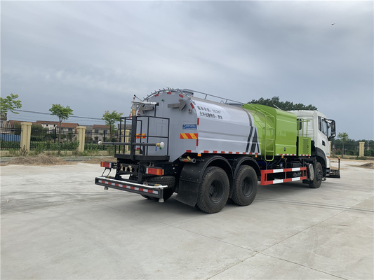 Chinese Dongfeng Truck Mounted Road Sweeping Machine 6x4 20cbm
