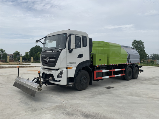 Chinese Dongfeng Truck Mounted Road Sweeping Machine 6x4 20cbm
