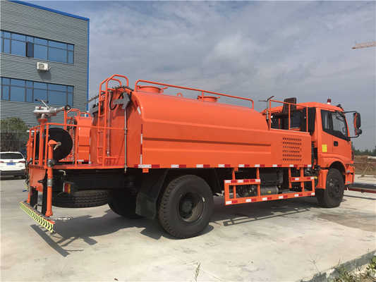 FOTON High Pressure Cleaning Truck Mechanical Type 7 Tons Operating Weight