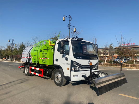 4x2 Chinese Mini Sweeper Truck High Pressure Road Cleaning Truck 5 Tons