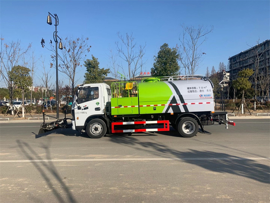 4x2 Chinese Mini Sweeper Truck High Pressure Road Cleaning Truck 5 Tons