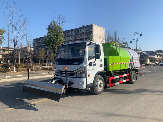 4x2 Chinese Mini Sweeper Truck High Pressure Road Cleaning Truck 5 Tons