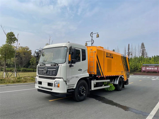 10cbm Wet And Dry  Road Sweeper Truck High Pressure High Performance