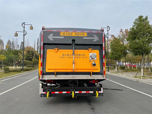 10cbm Wet And Dry  Road Sweeper Truck High Pressure High Performance