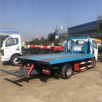 Dongfeng Euro 3 RHD LHD Custom Flatbed Tow Truck 5980x2350x2600mm