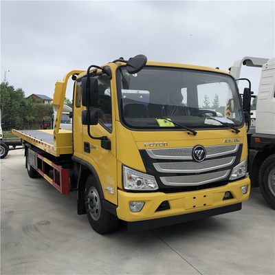 4000kg Foton Euro 3 Euro 6 Flat Bed Wreckers Recovery Tow Truck Diesel Powered