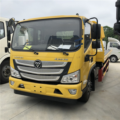 4000kg Foton Euro 3 Euro 6 Flat Bed Wreckers Recovery Tow Truck Diesel Powered
