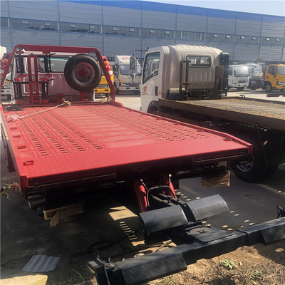 4000Kg Isuzu Rollback Flatbed Wrecker Truck Diesel Fueled Type
