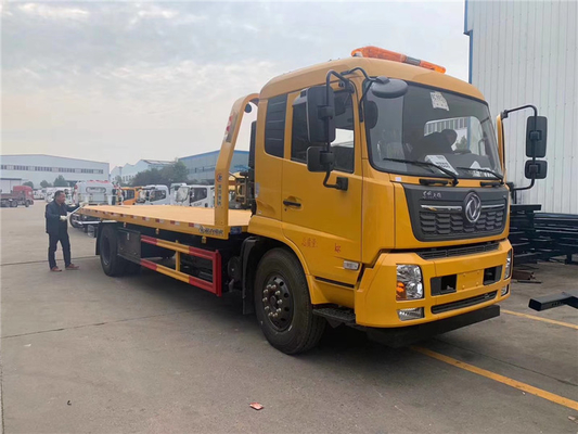 Dongfeng 8 Tons Tilt Tray Flat Bed Tow Trucks Customizable High Durability