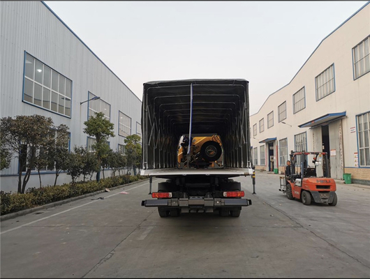 8x4 Euro 6 IVECO 10 Tons Flatbed Wrecker Truck With Knuckle Crane