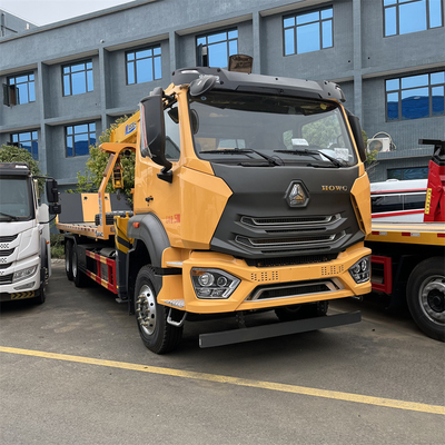 6x4 Euro 6 Howo Sinotruck 15 Ton Wrecker Recovery Tow Truck Mounted Crane