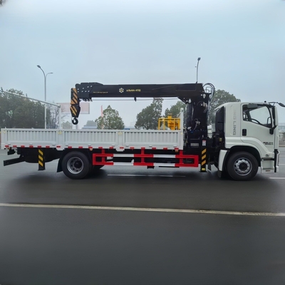 ISUZU FTR 205hp Engine 8 Ton Truck Mounted Crane 4x2 Driving Type