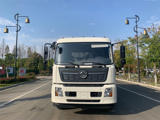 Dongfeng 190hp Engine Garbage Compactor Truck With 12cbm Tank