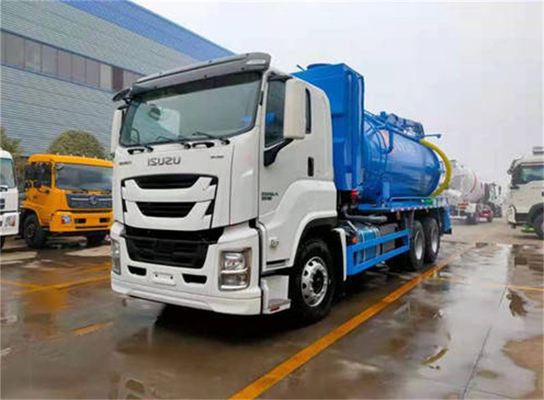 20Cbm Japanese ISUZU VC61 Sewer Suction Truck Sewage Tank Truck