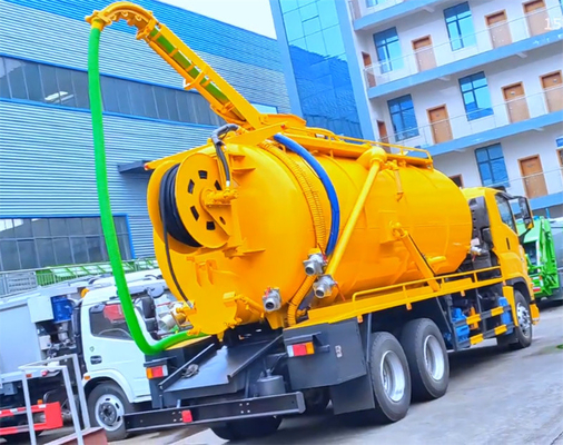 20Cbm Japanese ISUZU VC61 Sewer Suction Truck Sewage Tank Truck