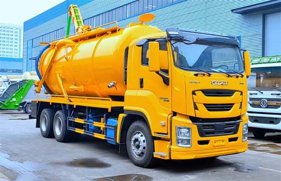 20Cbm Japanese ISUZU VC61 Sewer Suction Truck Sewage Tank Truck