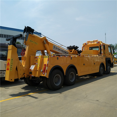 Howo 8x4 50 Tons 25 Tons Integrated Wrecker Truck Underlift Tow Truck