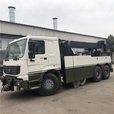 6x6 30 Ton Rotator Wrecker Underlift Recovery Truck  Safe Operation