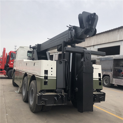 6x6 30 Ton Rotator Wrecker Underlift Recovery Truck  Safe Operation