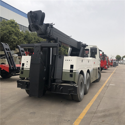 6x6 30 Ton Rotator Wrecker Underlift Recovery Truck  Safe Operation
