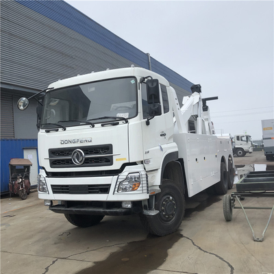 Dongfeng 6x6 45000 Lbs Integrated Wrecked Tow Truck Heavy Duty Wrecker