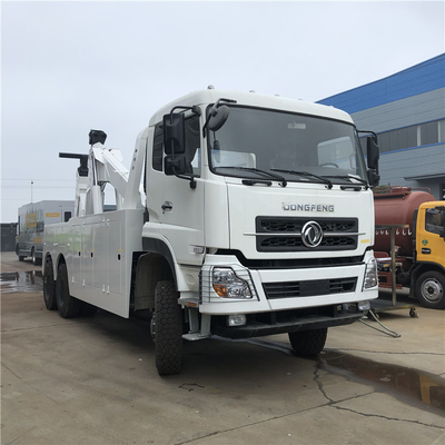 Dongfeng 6x6 45000 Lbs Integrated Wrecked Tow Truck Heavy Duty Wrecker