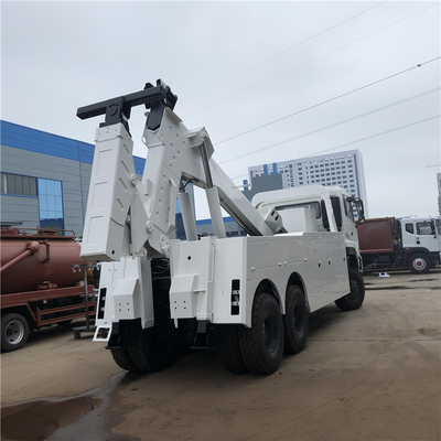 Dongfeng 6x6 45000 Lbs Integrated Wrecked Tow Truck Heavy Duty Wrecker