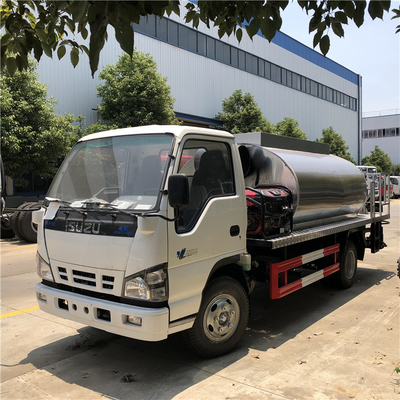 ISUZU 5cbm  6cbm Bitumen Spraying Truck For Road Construction
