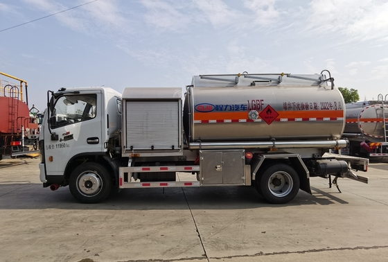 Chinese Dongfeng 5000 Liters Air Jet Aircraft Refueling Truck With YC4FA120-30 Engine