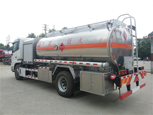 Professional Aluminum Alloy Tanker Truck Safe And Quick Refueler Truck