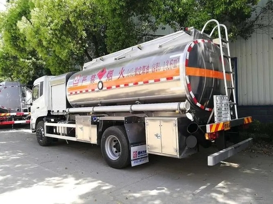 Professional Aluminum Alloy Tanker Truck Safe And Quick Refueler Truck