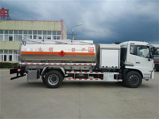 Professional Aluminum Alloy Tanker Truck Safe And Quick Refueler Truck