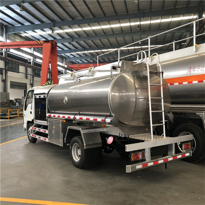ISUZU 600P 5CBM Aircraft Refueler Trucks Multifunctional 4x2 Driving Type