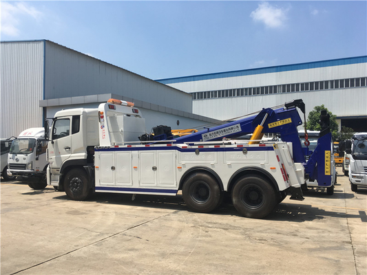 Euro 3 Dongfeng 20 Tons Towing Vehicle Recovery Tow Trucks Integrated