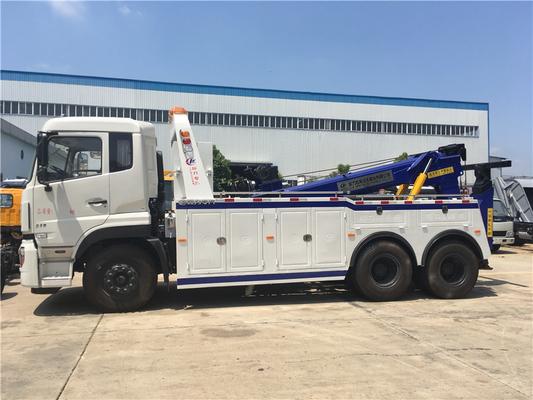 Euro 3 Dongfeng 20 Tons Towing Vehicle Recovery Tow Trucks Integrated