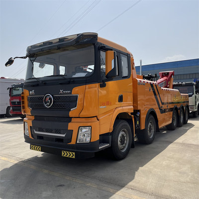 10x6 Shacman Heavy Duty Wrecker Tow Truck 40 Tons 50 Tons Subframe Equipped