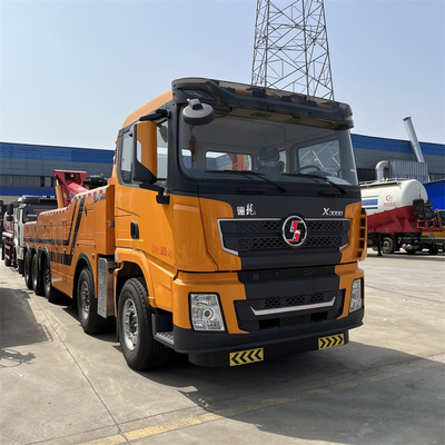 10x6 Shacman Heavy Duty Wrecker Tow Truck 40 Tons 50 Tons Subframe Equipped