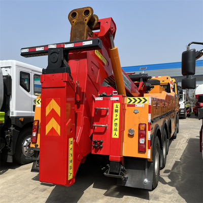 10x6 Shacman Heavy Duty Wrecker Tow Truck 40 Tons 50 Tons Subframe Equipped