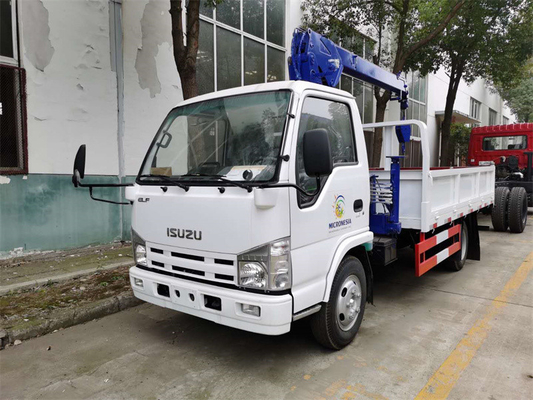 Diesel Powered Commercial 2 Ton Truck Mounted Crane  With Hydraulic Boom